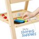 thumbnail image 4 of Arte de mesa Easel Kidaddle 2 en 1 de doble cara para niños pequeños, 4 of 7
