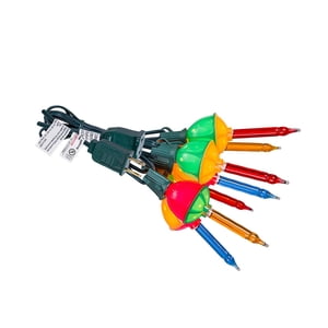 Ioensy - Luces De Burbuja Navideñas Multicolores Luces De Árbol De Navidad Para Fiesta Navideña