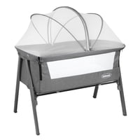 Bebesit - Cuna Colecho Easy Lx Con Mosquitero Gris