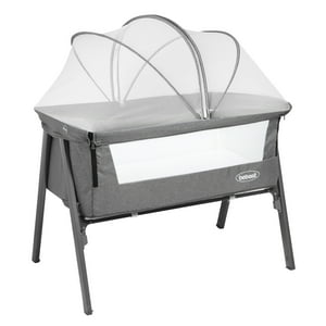 Bebesit - Cuna Colecho Easy Lx Con Mosquitero Gris