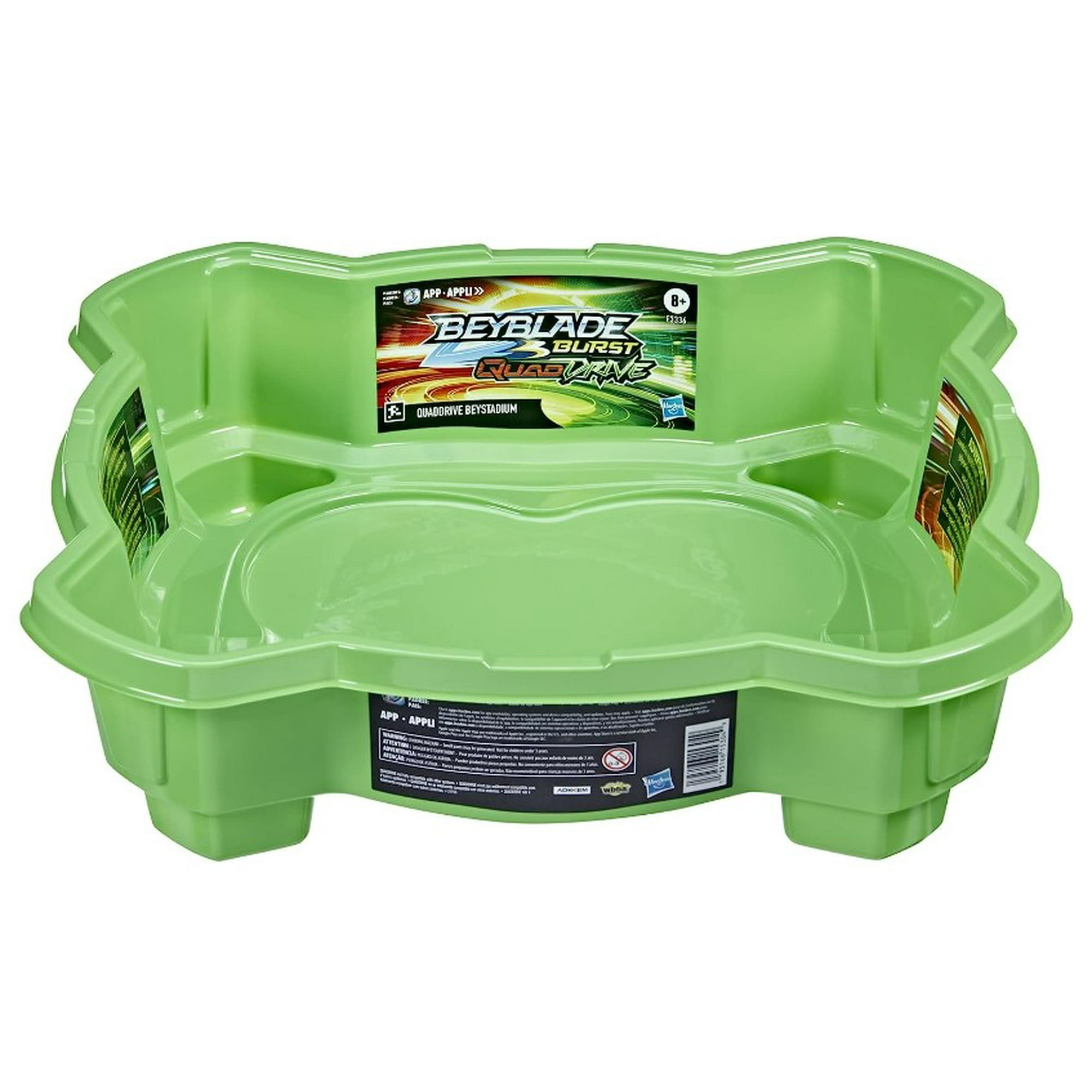 Estadio Beyblade Burst Quad Drive Verde