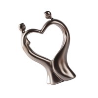 Magideal - Escultura De Pareja, Arte Abstracto, Estatua De Amantes Íntimos, Forma De Corazón, Decoración De Mesa, Figura De Resina Para Estantería, Escritorio De