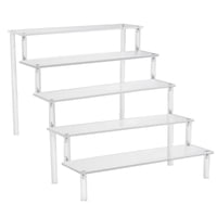 Bothyi - Exhibición De Acrílico Transparente Riser Figura Modelo Car Desktop Display Showcase 5 Tier