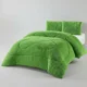 thumbnail image 3 of Plumon De Invierno Peludos Con Chiporro 2 Verde Peludo, 3 of 3