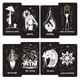 thumbnail image 1 of Baraja de cartas de tarot CRAFTERIAN Black Fatality con guía, 1 of 7