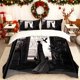 thumbnail image 1 of Featuring a Silhouette of a Mysterious Figure Printed Duvet Cover Set Essential Bedding for Home And Guest Rooms Suitable for All Seasons with Various Colorful, 1 of 1