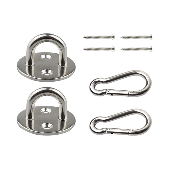 Almohadilla Para Placa De Ojo, Gancho De Montaje Oscilante Resistente Para Escalada En Roca, Vela De Sombra, Uso Doméstico, 6cm X 3cm