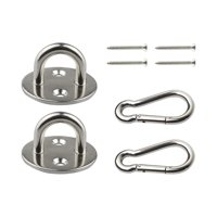 Bothyi - Almohadilla Para Placa De Ojo, Gancho De Montaje Oscilante Resistente Para Escalada En Roca, Vela De Sombra, Uso Doméstico, 6Cm X 3Cm