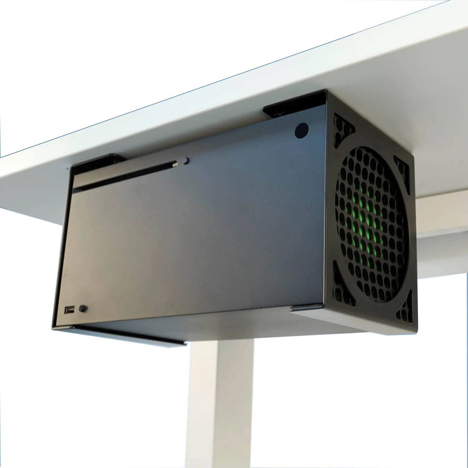 Genérico - Soporte De Escritorio Para Xbox Series X, Soporte De Montaje Stealth, Soporte De Consola De Juego Todo Metal