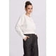 thumbnail image 2 of Polerón Mujer Crop Print Blanco, 2 of 4