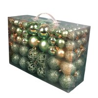 Magideal - Adornos De Bolas De De Navidad, Bolas De Decoraciones De Es De Navidad Inastillables Para Fiesta De Vacaciones De De Navidad , Verde