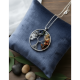 thumbnail image 2 of Collar con colgante árbol de la vida + pulsera 7 chakras, 2 of 3