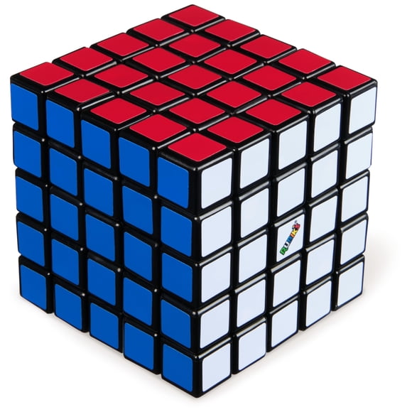 Juguete de rompecabezas Rubik's Cube de 5 x 5 colores a juego para adultos y niños
