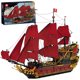thumbnail image 1 of Reobrix Revenge Pirate Ship Building Block Set, 5, 1 of 3