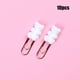 thumbnail image 5 of 10pcs/lot Cute Rose Gold Bear Paper Clips - Perfect for Office Lady Style Decoration!, 5 of 5