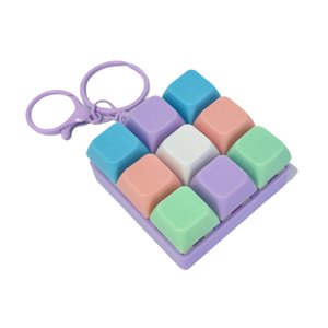 Bothyi - Llavero Con Teclado Antiestrés, Novedoso, Para Adolescentes, Escuela, Oficina, Hogar, Estilo A