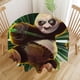 thumbnail image 2 of Kung Fu Panda Mantel Redondo con Estampado Icónico de Temática, Se Adapta a la Mayoría de Mesas, Fácil de Cuidar, Regalo Perfecto para Aficionados, Amigos y Familia.152cm, 2 of 5