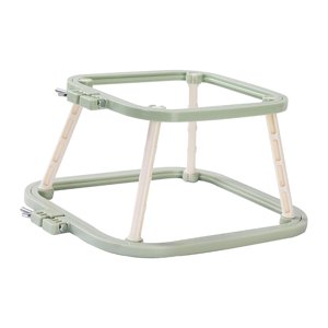 Bothyi - Estante Para Punto De Cruz, Combo Ajustable, Marco De Bordado Artesanal, Soporte Para Regazo, Verde