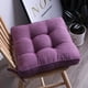 thumbnail image 1 of Xiao Hua Cojín Cuadrado Grueso Morado para Silla de Comedor -1 Pieza, Cojín de Encaje Suave Que Reduce la Presión, Cojín Antideslizante para Silla de Comedor para Sala de Estar Silla de Ocio, 19.69, 1 of 4