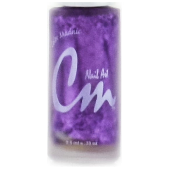 Esmalte de uñas CM Nail Art Color Madnic Purple Glitter