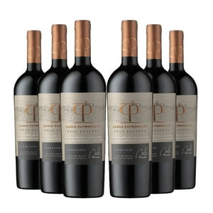 Casas Patronales - 6 Vinos Gran Reserva Carmenere, 750 Ml, 14.5%