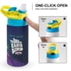 thumbnail image 4 of El Día que la Tierra Explotó Botella de Agua con Tapa Pop Top de Un Toque, Acero Inoxidable, a Prueba de Fugas, para Deportes, Botella Infantil azul 12 oz, 4 of 6