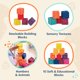 thumbnail image 3 of Juguetes para apilar y construir B. toys Baby Blocks a partir de 6 meses, 3 of 9