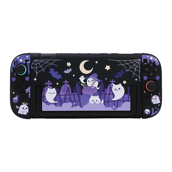 Funda Switch2 blingkiyo Ghost Devil con acoplamiento para Nintendo Switch 2, Switch OLED y Switch original