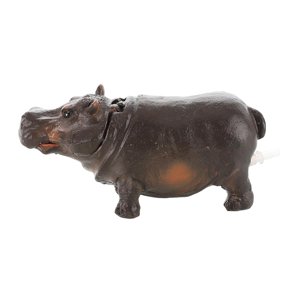 Ioensy - Burbujeador De Aire Para Acuario De Hipopótamo, Decoración Para Acuario De Cangrejo Ermitaño, 14,5 Cm X 7 Cm X 5,3 Cm