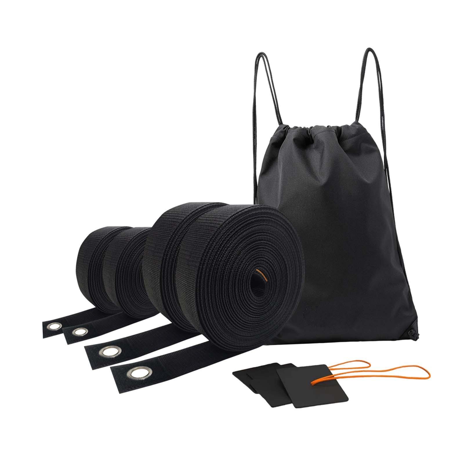 Ioensy - Líneas De Voleibol De Playa Para Arena, Fáciles De Instalar, Juego De Líneas De Borde Para Exteriores, Color Negro