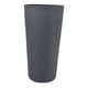 thumbnail image 1 of Macetero Redondo Alto Decorativo Jardín Diseño Moderno Gris, 1 of 4
