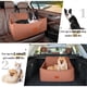 thumbnail image 5 of Asiento para coche para perros Wooaidagg grande 25 kg espuma viscoelástica marrón, 5 of 6