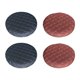 thumbnail image 3 of 4pcs 11 "Cubiertas De Taburete De Bar Redondo Funda De Cojín De Asiento De Silla Funda, 3 of 5