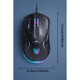 thumbnail image 3 of Mouse De Cable Gamer Profesional Negro Con Luz Led Rgb, 3 of 6