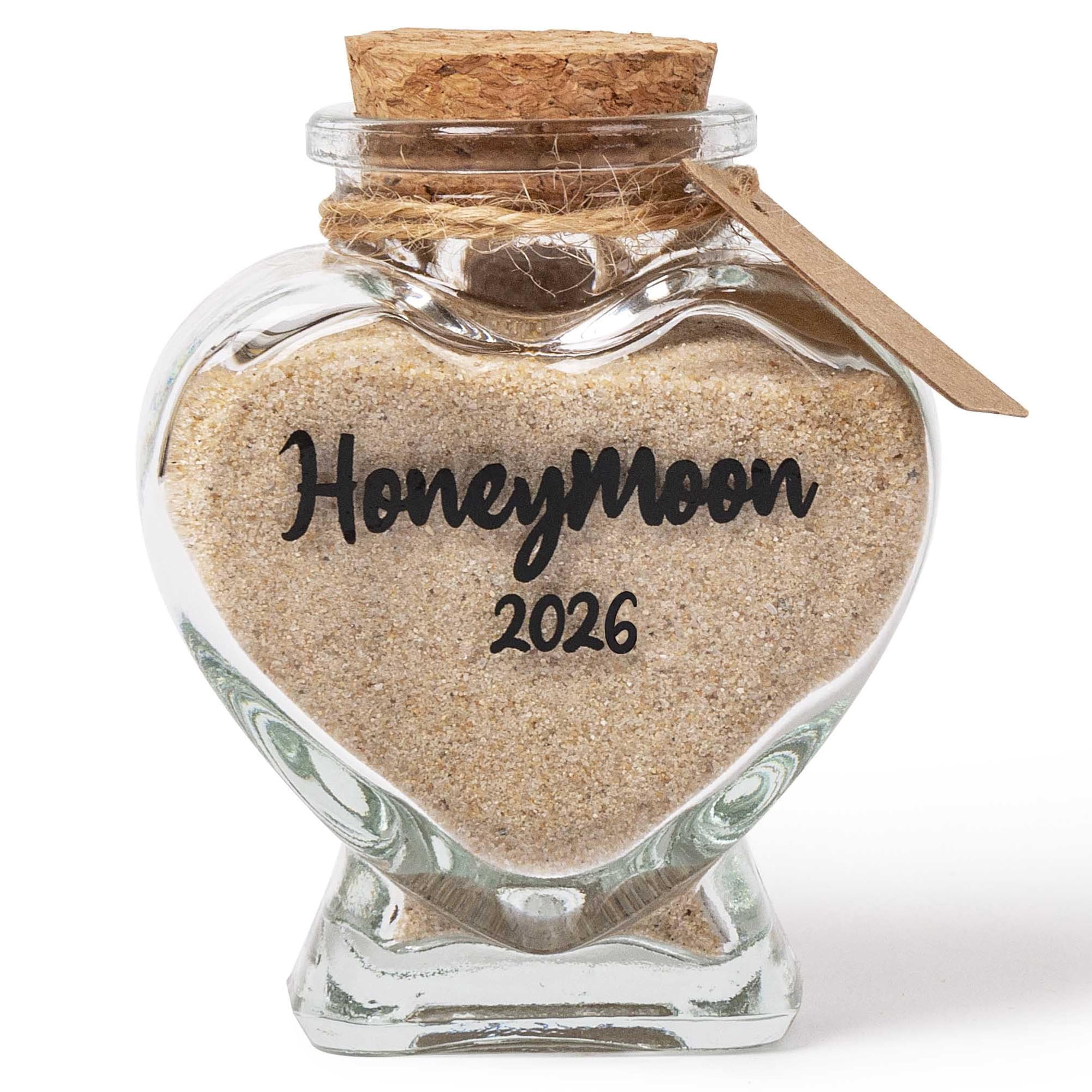 Tarro De Recuerdo Honeymoon Sand Tunguris 2026 De 40 Ml Con Caja De Regalo