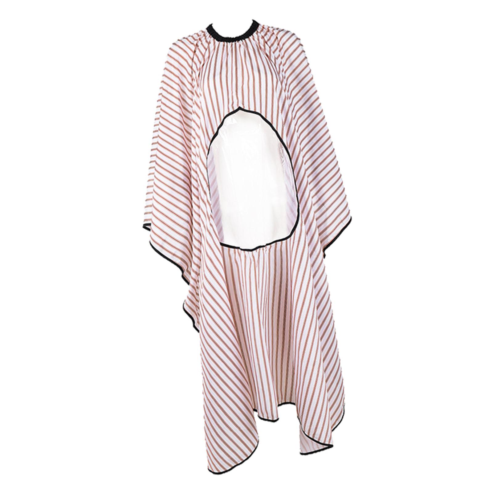 Ioensy - Capa De Corte De Pelo Capa De Peluquero Estilista Salón Peluquería Delantal Paño Rojo