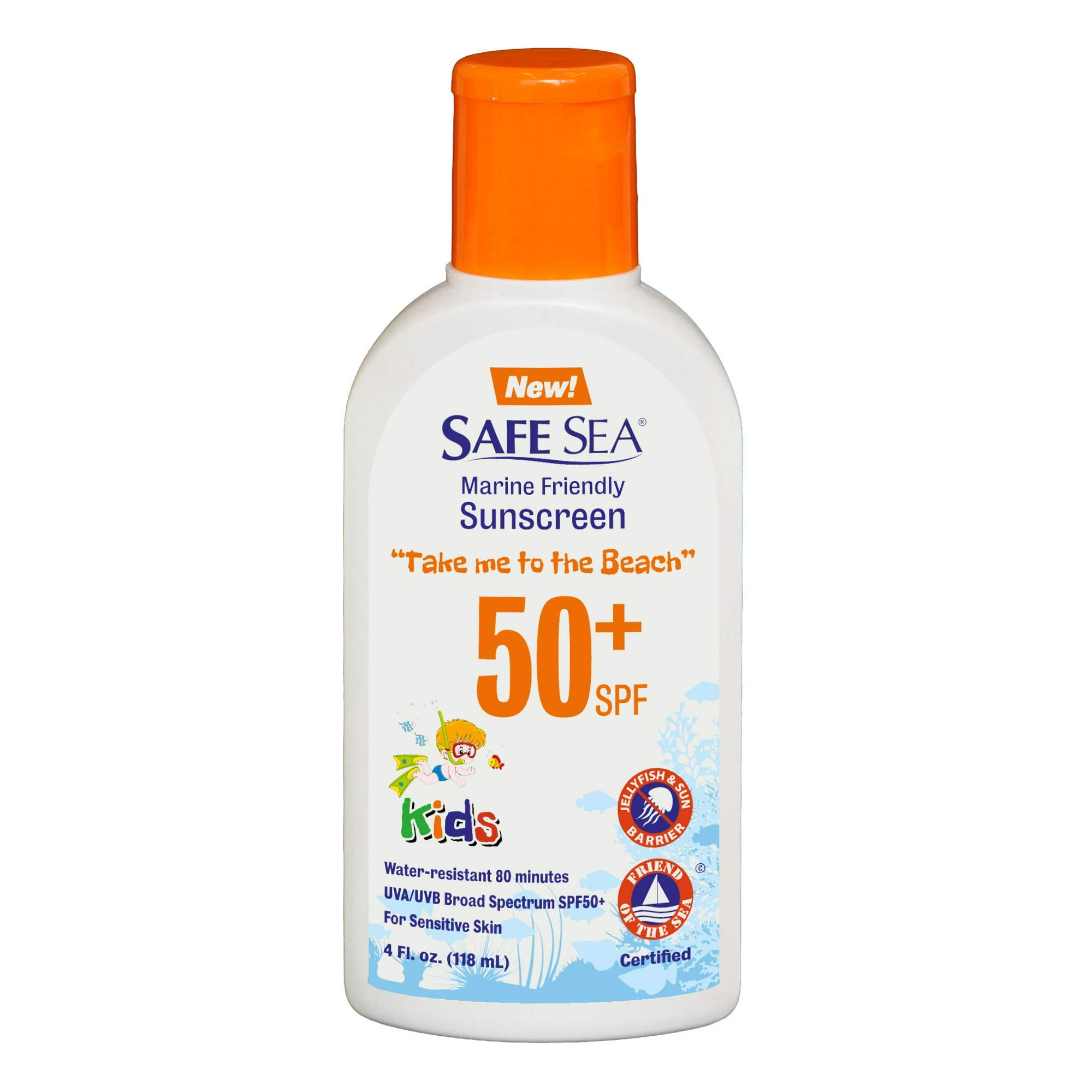 Protector Solar Safe Sea Spf 50+ Bloquea Picaduras De Medusas