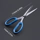 thumbnail image 3 of Extra Sharp Black-Bladed Scissors - Multi-Purpose Shears for Fabric, Leather, Home & Office, Art & School, Household, and More - Perfect for Delicate Tasks and Children - Sharp Tips and Stationery Des, 3 of 4