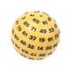 thumbnail image 3 of Dados Acrílicos Juego Entretenimiento Familia Dados Poliédricos Amarillo, 3 of 5