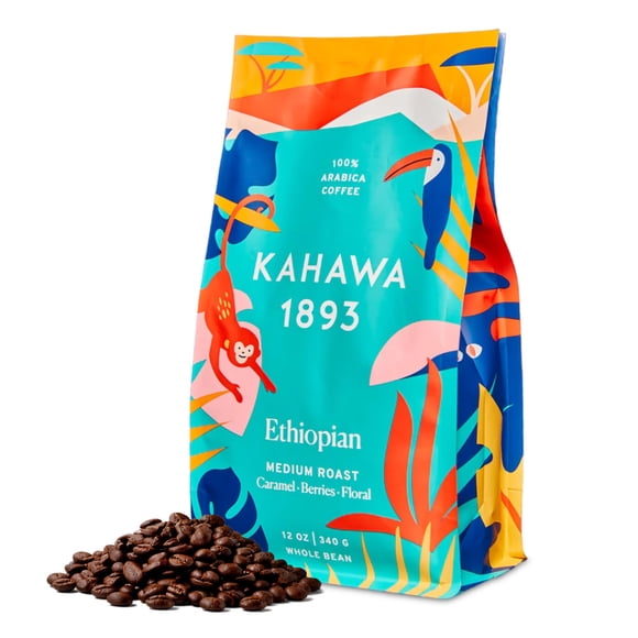 Café En Grano Entero Tueste Medio Etíope 355 Ml