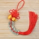 thumbnail image 3 of 2pcs Chinese New Year Wooden Gourd Brass Five Emperor Money Knot Pendant - Enhance Your Luck!, 3 of 4