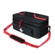 thumbnail image 4 of Bolsa De Primeros Auxilios Bolsa Organizadora De Medicamentos De Doble Capa Para Gimnasio Oficina Camping Negro, 4 of 5