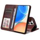 thumbnail image 2 of Funda Billetera para Honor X6 4G con Porta Tarjetas y Soporte Ajustable Marrón, 2 of 5
