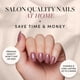 thumbnail image 2 of Set de 30 uñas Glamnetic Fall Mauve Short Ovaled de Press On Nails, 2 of 6