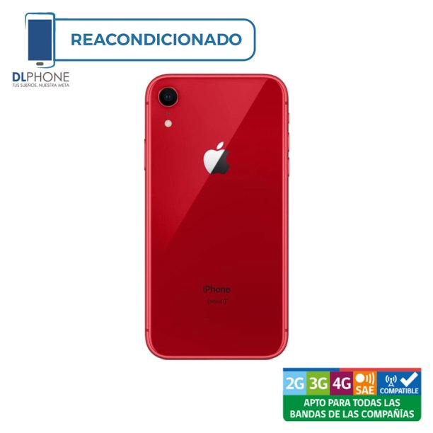iPhone XR de 64gb Rojo Reacondicionado | Lider