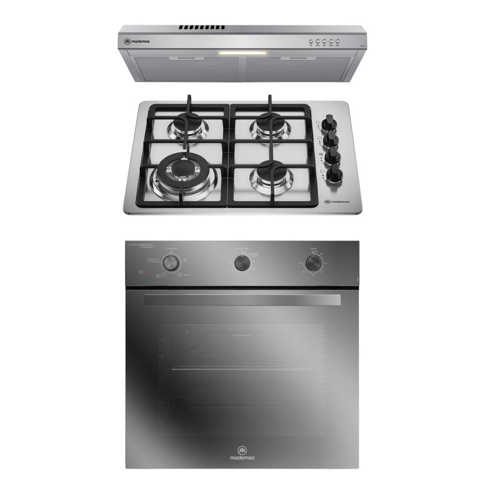 Kit empotrable Horno OM6TX + Encimera KM4TX + Campana DM6SS
