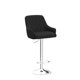 thumbnail image 4 of Taburetes de bar VECELO ajustables, 2 unidades, con respaldo y brazo, color negro, 4 of 8