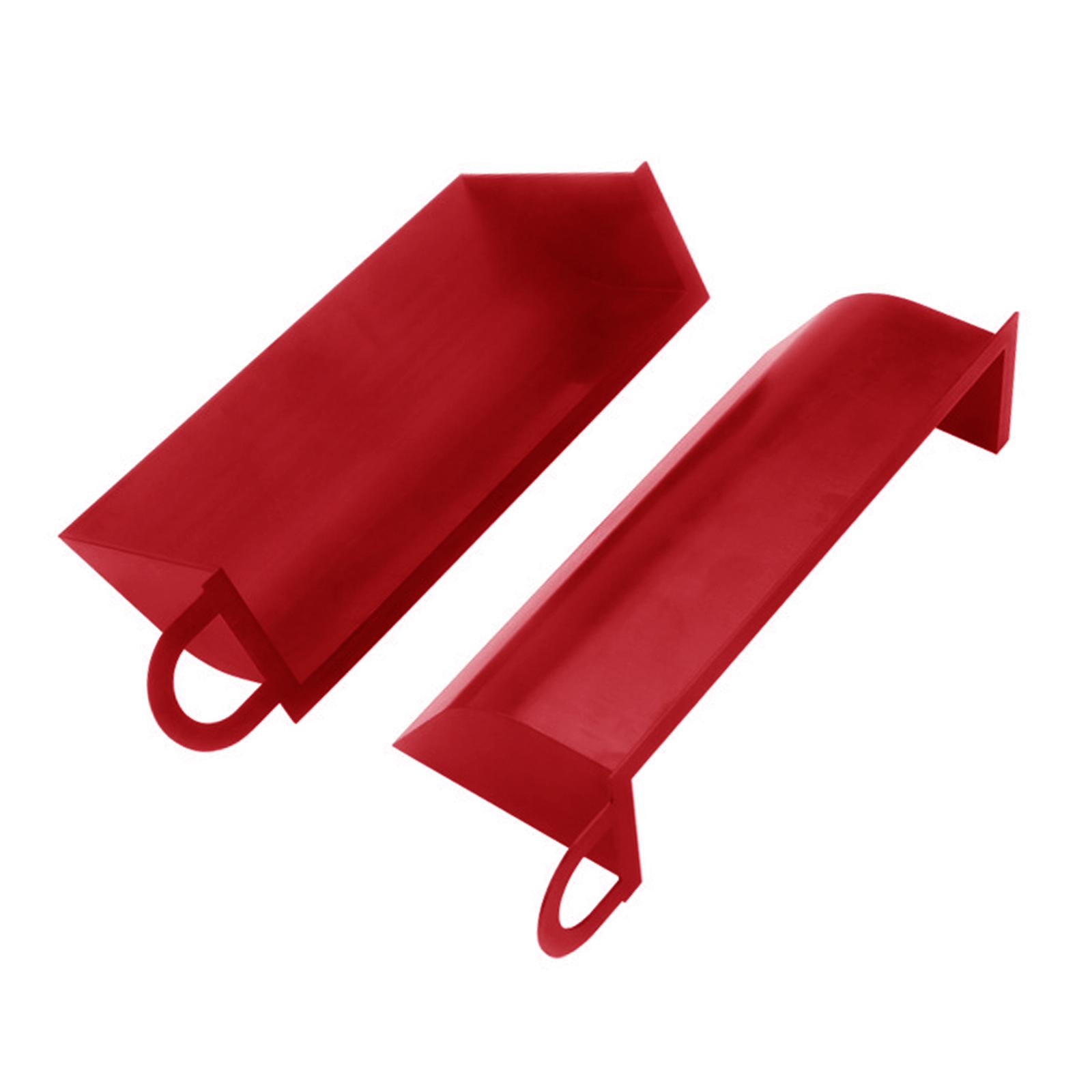 Magideal - Cuchara De Admisión De Aire Frío, Sistema Eficaz Y Fácil De Instalar, 1 Par Para E90/91/92/93, Reemplazos De Automóviles De Alto Rojo