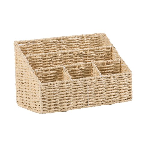 Bothyi - Cesta De Almacenamiento Portátil Con 5 Compartimentos, Ideal Para Cocina, Dormitorio Y Hogar