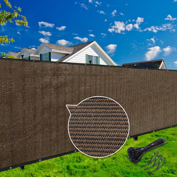 Cercado de Privacidad KANAGAWA 1,2 m x 15 m Bloqueo 90% Marrón